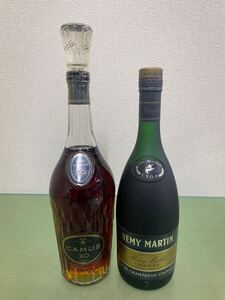 ※ REMY MARTIN レミーマルタン CAMUS XO ブランデー コニャック 古酒 2本まとめ