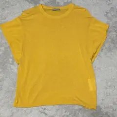 theory luxe セオリーリュクス ウォッシャブルニット yellow38