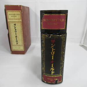 【愛知県限定・未開栓保管品】SUNTORY OLD WHISKY BOOK サントリー オールド ブック 赤 国産 ウイスキー 特級 箱有 660ml 43％ 0317K