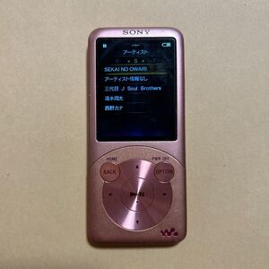 クリーニング済 SONY ソニー ウォークマン 8GB NW-S754 ノイズキャンセリングイヤホン対応 WALKMAN 音楽プレーヤー ミュージック