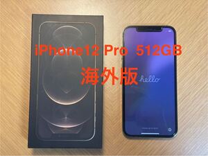 【 美品！】iPhone 12 Pro 512GB ゴールド SIMフリー 海外版