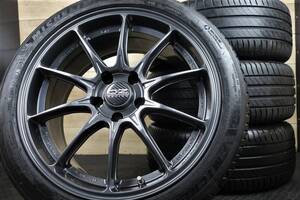 大人気♪OZ HyperGT ハイパーGT HLT♪8J+35♪225/45R18 バリ山♪クラウンマークXプリウスαスカイラインステージア等♪倉庫保管品♪即納♪