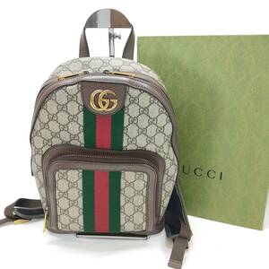 【美品級】GUCCI（グッチ） オフィディア GG スモール バックパック