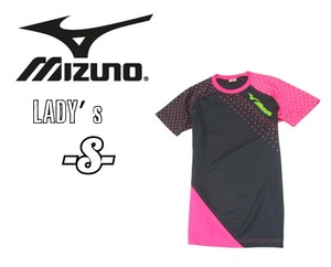 送料無料 レディースS◇MIZUNO◇半袖プラクティスシャツ