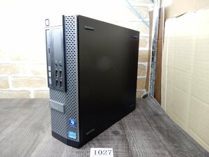 1027☆Window7 プロ 32bit ★Core i7★500GBハードディスク★メモリ4GB★DVDRWマルチ★DELL★省スペースパソコン★OptiPlex 9010