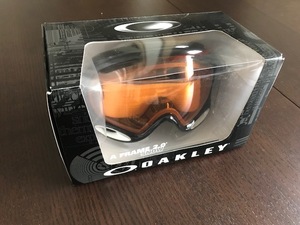 OAKLEY / A-FRAME 2.0 / OO7044 / JET BLACK / PERSIMMON LENS / UNIVERSAL SOFT GOGGLE CASE 付属 / スノーゴーグル