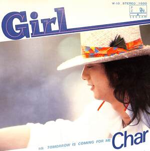 C00163281/【即決/送料無料】EP/Char「Girl / Tomorrow Is Coming For Me」