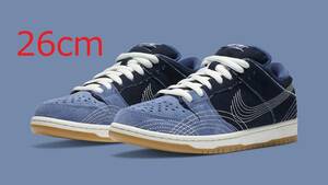 NIKE SB DUNK LOW PRO PRM SASHIKO DENIM 26cm ナイキ ダンク ロー プロ サシコ デニム 新品未使用 黒タグ付き