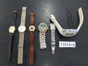 1101A16　腕時計　ジャンク品　おまとめ6点　JUNGHANS　 QUARTZ　など ※動作未確認