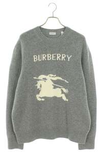 バーバリー Burberry 8104878 サイズ:XL フロントロゴカシミアニット 中古 SB01