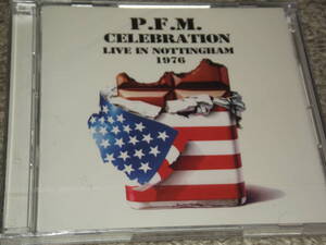 ★P.F.M./Celebration Live In Nottingham 1976 輸入盤2CDEU盤★2019年発売 Manticore, Esoteric Recordings MANTCD-21017