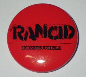 RANCID ランシド 缶バッチ INDESTRUCTIBLE