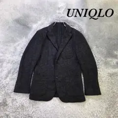 UNIQLO ユニクロ テーラードジャケット 厚手 シングル スーツ  ポケット