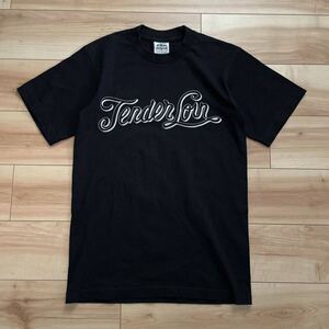 【送料無料】【美品】TENDERLOIN テンダーロイン 5 PRO SUPER HEAVY スーパー ヘビー Tシャツ 黒 S PRO CLUB ロゴ プリント