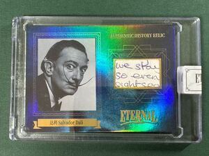 75枚限定 2024 Eternal Cuts Salvador Dali サルバドール・ダリ 手書部分 レリックカード Relic Card