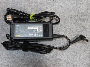 中古 ACアダプター NEC ADP91B PC-VP-WP131 OP-520-76429 19V 3.42A 丸ピン5.5mmx2.5mm A128-95DB