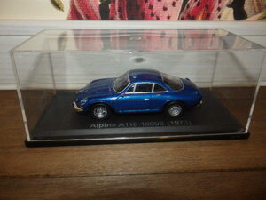 国産名車コレクション 1/43 アルピーヌ Alpine A110 1600Ｓ 1973 青 旧車 クラシックカー　MM3/B233