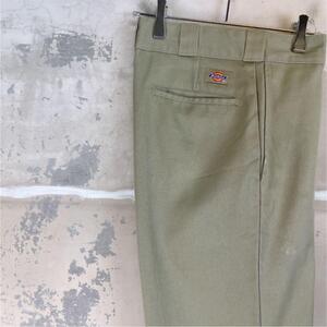 Dickies ディッキーズ ワークパンツ 874 カーキ 32×30 ゆるだぼ