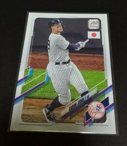 MLB 2021年topps JAPAN EDITION アーロン・ジャッジ(ヤンキース)No,99。AARON JUDGE