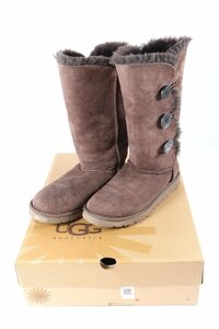 UGG アグ ロング ムートンブーツ シューズ 靴 サイズ25cm ブラウン レディース 箱付き 4501-AM