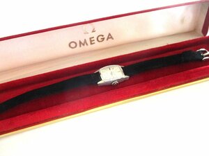 ★とちぎ屋！【ＯＭＥＧＡ】オメガ デビル（デ・ヴィル）クラシック アンティーク！手巻 レディース腕時計 優雅な逸品！作動品（ジャンク品