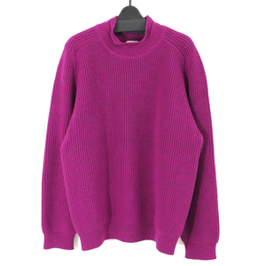 ULTERIOR 定価58,300円 23AW FRENCH MERINO WOOL RIB KNIT P/O フレンチメリノウールリブニットセーター 3 ULKW11-GC146 アルテリア