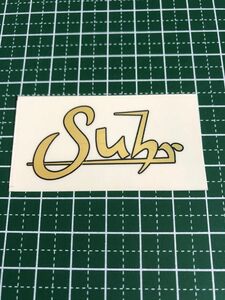 Suhr ネックヘッド ロゴ デカール V2 #DECAL-SUHR-LOGOV2