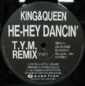 $ King & Queen / He-Hey Dancing (T.Y.M. Remix) Lou Grant / Take Me High All Days (Dr 4 Remix) Y99 (AVJS-1089) 限定盤