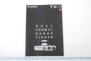 ※ Fujifilm フジフィルム カタログ レンジファインダーカメラ TX-1 1998年7月 1130