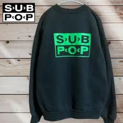 90’s当時物 SUB POP UNEMPLOYED スウェット ブラック