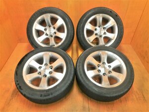 『送料無料』A881 200系ハイエース純正 DP 2016年 215/60R17 4本セット 17×7.5J 139.7×6 ET30 200系ハイエース など