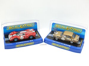 【z30046】美品 Scalextric スケーレックストリック C2920 FORD ESCORT MK1・C3108 CHEVROLET CAMARO スロットカー 2台セット 格安スタート