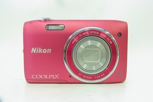 Q066-J33C-107 NIKON ニコン S3500 コンデジ 現状品③