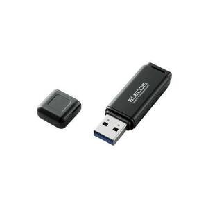 まとめ得 エレコム バリュータイプUSB3.0メモリ 64GB ブラック MF-HSU3A64GBK x [2個] /l