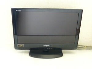 【36420】☆家電 SHARP LED AQUOS シャープ アクオス 液晶テレビ LC-20V5 2011年製 リモコン付 通電確認済 現状品☆