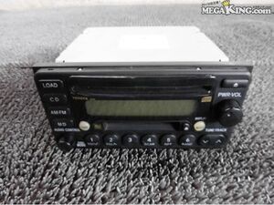 トヨタ 純正 ノーマル CD&MDデッキ プレーヤー 86120-63010 CQ-ES6000A ☆ / H4-1391