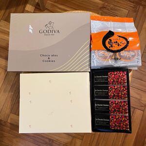 7020円相当　お菓子詰め合わせ WEST　ロイスダール ウェスト リーフパイ 栗せんべい ゴディバ GODIVA チョコレート ケーキ　クッキー