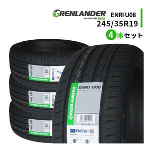 4本セット 245/35R19 2024年製造 新品サマータイヤ GRENLANDER ENRI U08 245/35/19