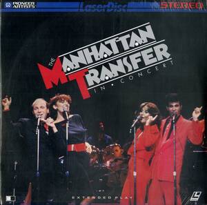 B00118762/LD/マンハッタン・トランスファー「The Manhattan Transfer In Concert」