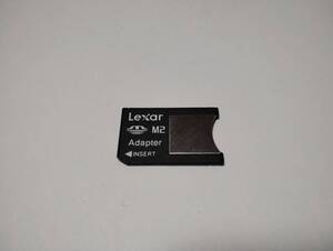  M2→MSPD　変換アダプター　Lexar　認識確認済み　メモリースティックマイクロ memory stick PRO duo　micro　PSP go