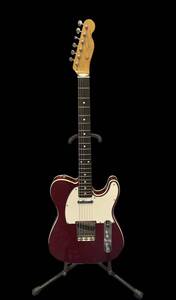 KYS567 【年末年始1円スタート】 美品 Fender フェンダージャパン TELECASTER テレキャスター カスタムショップ仕様 レッド ケース付き