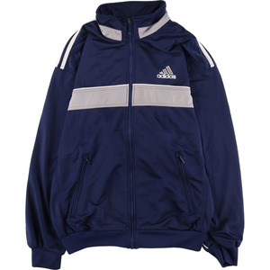 古着 90年代 アディダス adidas バックロゴ ジャージ トラックジャケット メンズM相当 ヴィンテージ /eaa488958