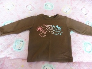 ☆中古子供服☆トレーナー　サイズ110