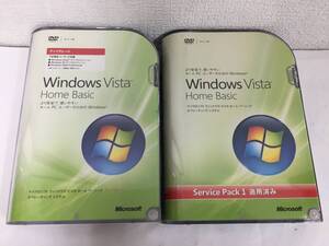 ◆◇G178 Windows Vista Home Basic 32bit ビスタ ホーム ベーシック アップグレード版 SP1適用済み 2本セット◇◆