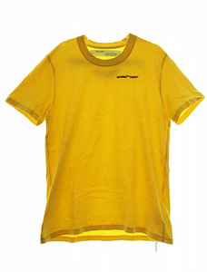 オフホワイト OFF WHITE LOGO T-SHIRTS YELLOW L OWAA049E18B07034 ロゴ Tシャツ イエロー ヴァージル アブロー 【ブランド古着ベクトル】2