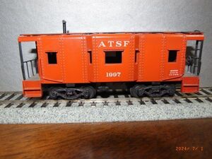 ★KTM? 金属製 HOゲージ 貨車 米国 A.T.S.F. Caboose 車掌車 1997 1両 難あり ジャンク