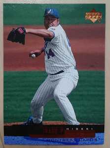 ★HIDEKI IRABU 伊良部秀輝 日本人 UPPER DECK UD 2000 #431 MLB メジャーリーグ 大リーグ JAPANESE JAPAN MOMTREAL EXPOS エクスポズ 