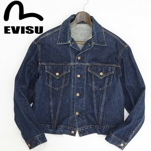 ◆EVISU エヴィス 3rd サードタイプ デニム ジャケット Gジャン インディゴ