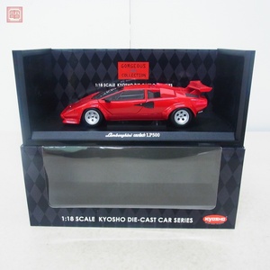 京商 1/18 ランボルギーニ カウンタック LP500 レッド No.08322R KYOSHO Lamborghini countach RED【20