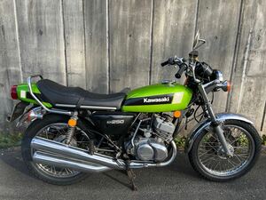 国内物　KH250 B4 オリジナル　 KAWASAKI カワサキ　実働　程度良好　検　KH400 250SS 400SS 350SS